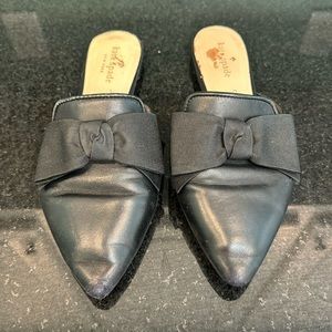 Kate Spade Flats Mules with Bow 7.5